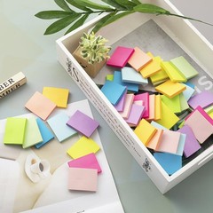 (50 Pads) Sticky Notes 1.5×2, 10 Colors Self Sticky Notes, Sticky Pads, Recyc…