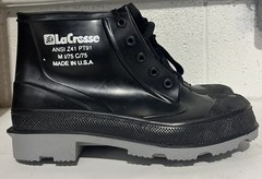 WATERPROOF PVC RUBBER LIGHTWEIGHT STEEL TOE CONSTRUCTION SAFETY WORK SHOES BOOTS