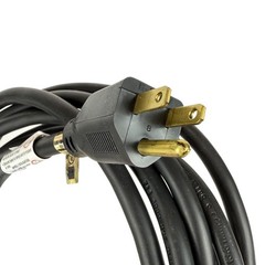 15 ft 12 Gauge Black SJTW Extension Cord – Triple Outlet, USA, Indoor/Outdoor