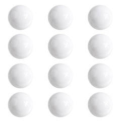 12 Pcs Ceramic Bearing Balls, 4 mm/0.157 in Zirconium Oxide Solid Round Balls…