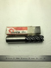 Widia / Hanita A4C1525008RB A4C15 1″x1″X2.1/4″X5″ 5 Flute Solid Carbide End Mill
