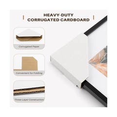 Golden State Art, 120 Pack Adjustable Cardboard Corner Protecto… USA FAST SHIP