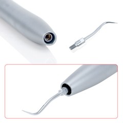 AZDENT Dental Air Scaler Handpiece SS-MF 2/4 Holes Sonic Irrigator Tips