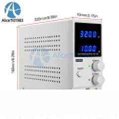 DC 30V 10A Power Supply LCD 4 Digit Display Adjustable Switching Power Supply