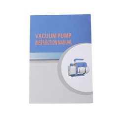 110V 9.6 CFM 1 HP Dual-Stage Rotary Vane HVAC Air Vacuum Pump For R12 R22 R134a
