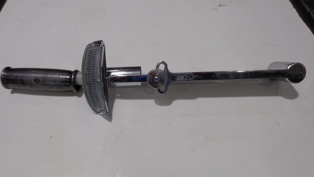 Sturtevant Richmont KS-600-1 0/600 In Pound 3/8″ Drive Flat Beam Torque Wrench