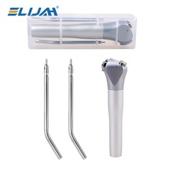 Dental 3 Way Air Water Spray Triple Syringe Handpiece /50 Nozzles Tips Tubes Kit