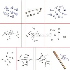 10 Types Dental Orthodontic Crimpable Hook Stops/Short/Long/Left/Right 10pcs/pk