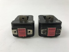 ALLEN BRADLEY 0A01P OAO1P COIL 110 V, 60 HZ, 93 V, 50 HZ, USED GOOD CONDITION