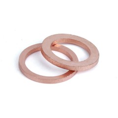M5 M6 M8 M10 M12 M14 Metric Copper Sealing Washers Flat Sump Plug Gasket Rings