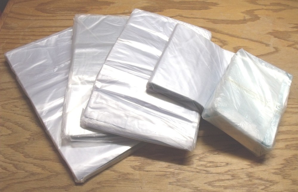 Pack of 200 SHRINK BAGS – MIXED LOT – 20 Each of 10 Sizes