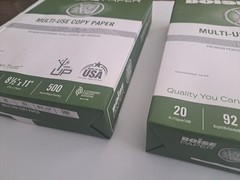 2 Reams Boise 3 Hole Punch Copy Paper 8.5″ x 11″ Multi-Use 20lb 500 Sheets
