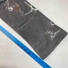 Carhartt Rugged Flex Relaxed Fit Canvas Bib Overall DISTRESSED! 102987 32×34
