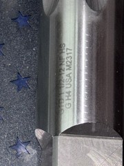 GTD 1-1/2-12 NF PLUG TAP 1 1/2-12 G H4 Straight Flute 6FL HS 1-1/2” 12tpi USA