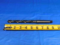 PTD 14.50mm HSS TWIST DRILL BIT IJ MORSE TAPER #2 SHANK 4 1/2 LOC 9″ OAL MT2