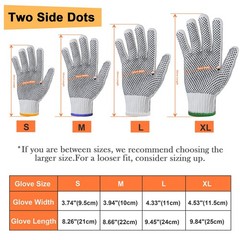 Cotton Polyester String Knit Shell Safety Protection Work Gloves for Painter …