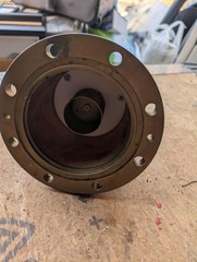 Rf reducer 4″ type N connector.