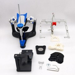 Dental Fully Adjustable Articulator Complete Kit with Facebow & Transfer Stand