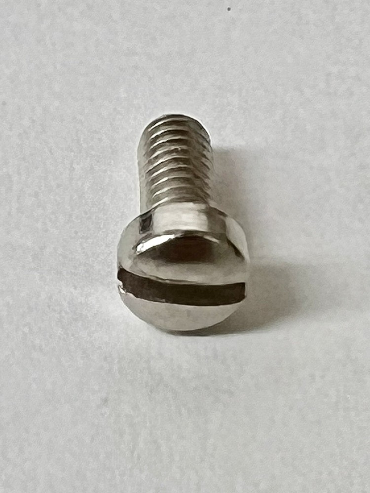 (100) 8-32 x 3/8″ Fillister head Cheese Narrow machine screw 8/32 Nickel Plated