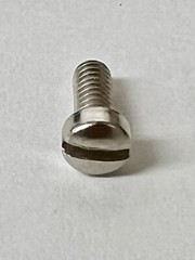 (100) 8-32 x 3/8″ Fillister head Cheese Narrow machine screw 8/32 Nickel Plated
