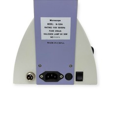 Omax N-120A Biological Microscope Base Stand with Objective Turret Nosepiece