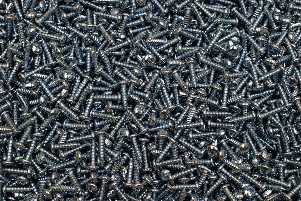 (1000) Phillips Pan Head 10 x 3/4 Type A Zinc Plated Sheet Metal Screw SMS #10