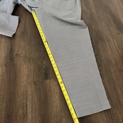Happy Chef Utility Pants Black White Houndstooth Sz Medium Pockets Classic MINT