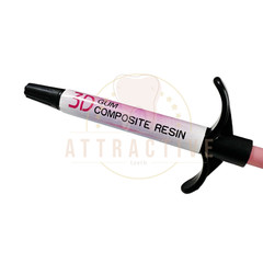 Dental Pink Gingiva Resin Beautiful Gum Composite Highly 3D Aesthetic Adhesive