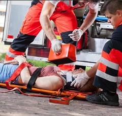 Backboard, Spine Board, Straps Color Coded Fire Ems Rescue