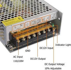 120W Switching Power Supply DC 24V 5A Transformer Regulated (120W)