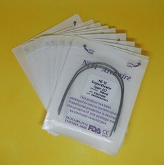 50Packs Dental Super Elastic NITI Arch Wires Orthodontic Round Ovoid/Nature Form