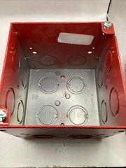 CADDY BX435RD 4in x 4in x 3.5in Electrical Box NEW 🟡