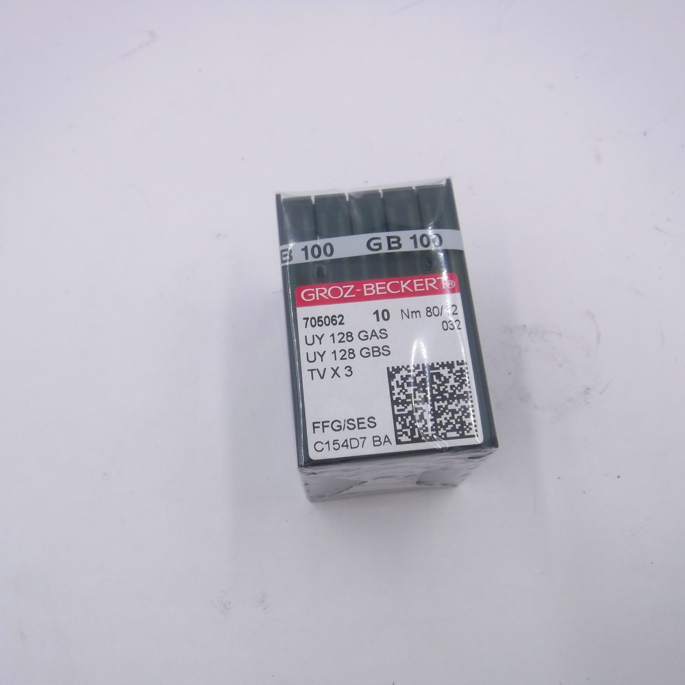 100 Pack Groz-Beckert UY128GAS UY128GBS TVX3 Industrial Sewing Needles Size 12