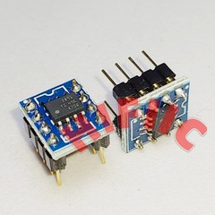 1PCS OPA2891DR 2891 SOP8 To DIP8 Dual Operational Amplifier Chip