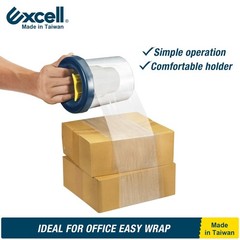Excell Hand Saver Stretch Wrap Dispenser 3″ Core, Adjustable Brake