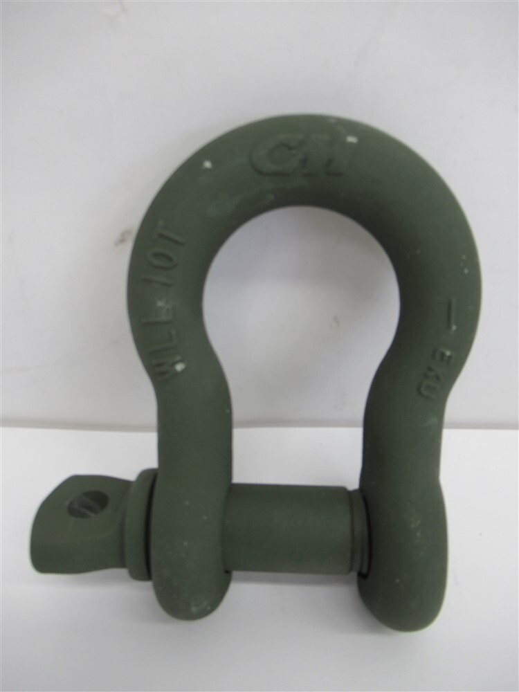 CM M654, 1″, 10 Ton, Color OD,Super Strong Screw Pin Anchor Shackle