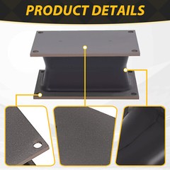 Vibratory Compactor Rubber Shock Mount For Stanley & Bobcat Hydraulic HS3000