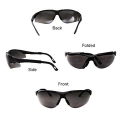 2 PAIR LOT Bifocal Safety Reading Sunglasses Glasses Reader ANSI Z87.1 Men Women