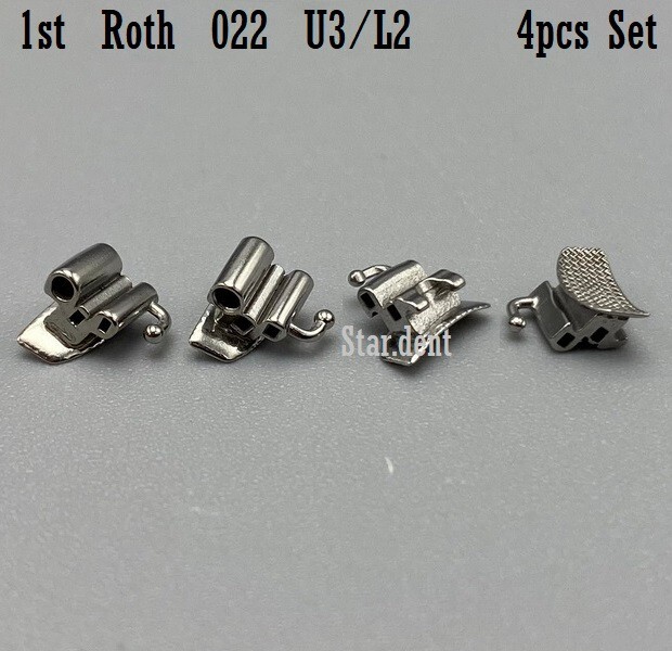 Dental Orthodontic Buccal Tubes Bracket Braces 1st Molar Roth 022 U3L2 Bondable