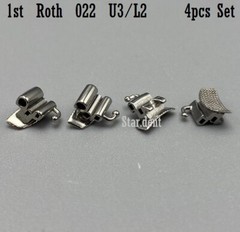 Dental Orthodontic Buccal Tubes Bracket Braces 1st Molar Roth 022 U3L2 Bondable