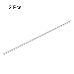 2Pack 1/4″ x 24″ 316 Stainless Steel Solid Round Rods for DIY Craft