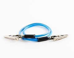 DENTAL BIB HOLDER CLIP FLEXIBLE RUBBER CHAIN – ASSORTED COLOR CODED