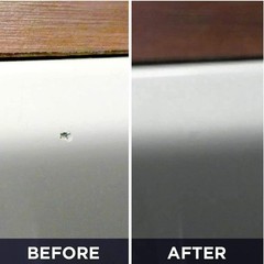 UV Resistant Oyster White Fiberglass Repair Filler – Strong Epoxy for Boats