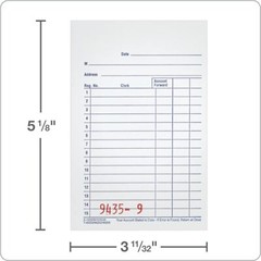 **Adams General Purpose Sales Book, Carbonless, (Pack Of 10) (DC3510)** The book