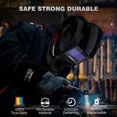 ARCCAPTAIN MIG Welder 135A Flux Core MIG/Lift TIG/Stick 3 in 1 w/ Welding Helmet