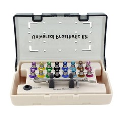 Universal Implant Prosthetic Kit Screwdrivers Hex Dirvers Torque Wrench Adapter