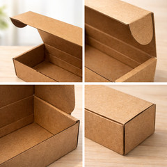 10-100pcs Shipping Supplies 5″x2.7″x1.5″ Cardboard Mailers for Jewelry