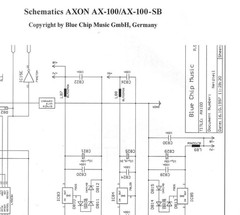 AXON AX100 MIDI Converter – Blue Chip – Technical Documentation 20 Pages