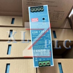 1PCS New Mean Well EDR-120-24 | 24V 5A 120W Switch Power Supply In Box*