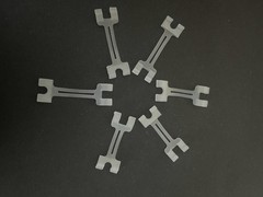6 Dental Sensor Holder Silicone Replacement Bands Posterior Bitewing Horizontal
